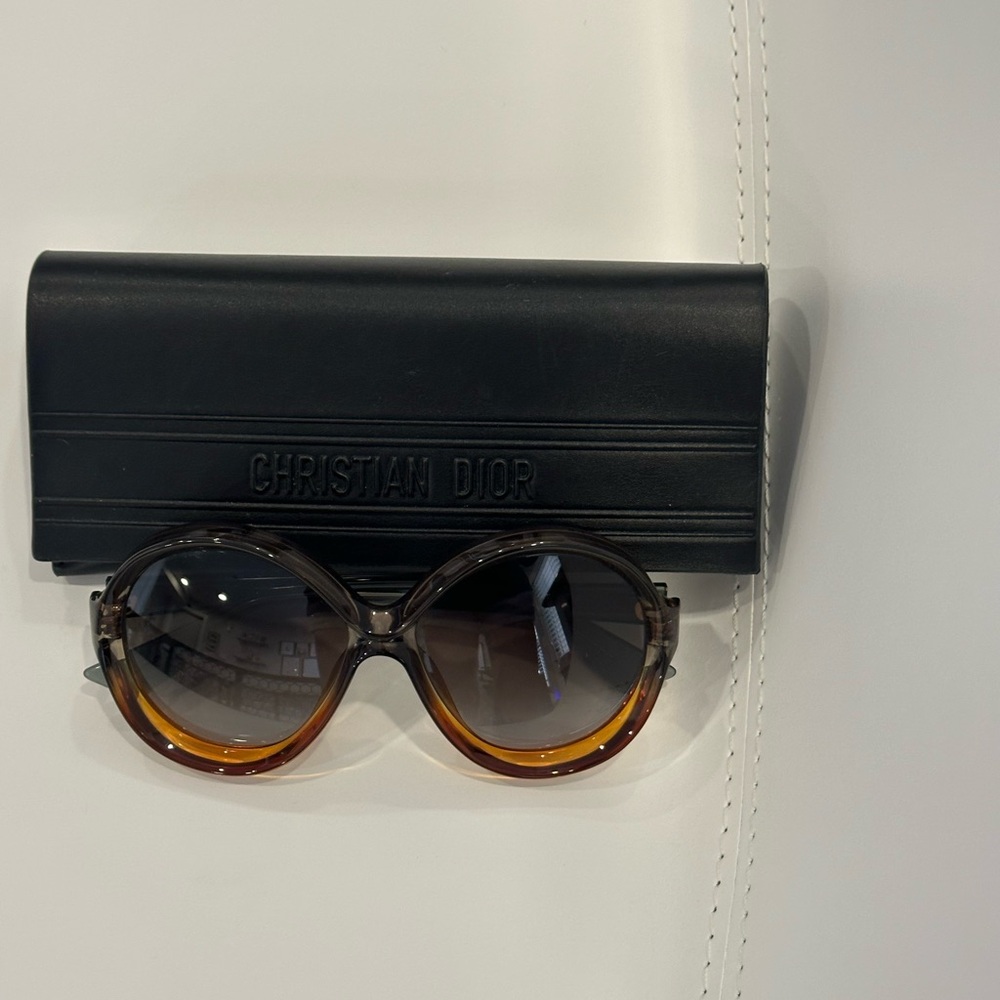 Dior Women's Sunglasses - Black and Brown